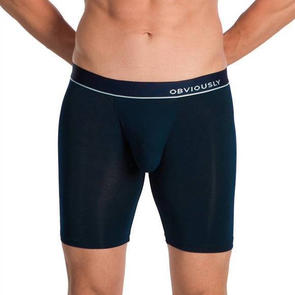 Obviously Freeman Anatofree 9 Inch Leg Boxer Slip Heren Ondergoed, As, XL